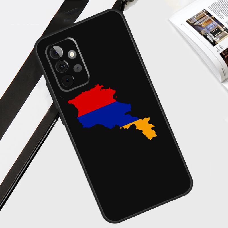 Armenian Flag Case For Samsung Galaxy A54 A34 A14 A56 A36 A26 A16 A06 A12 A22 A32 A52 A13 A53 A15 A35 A55