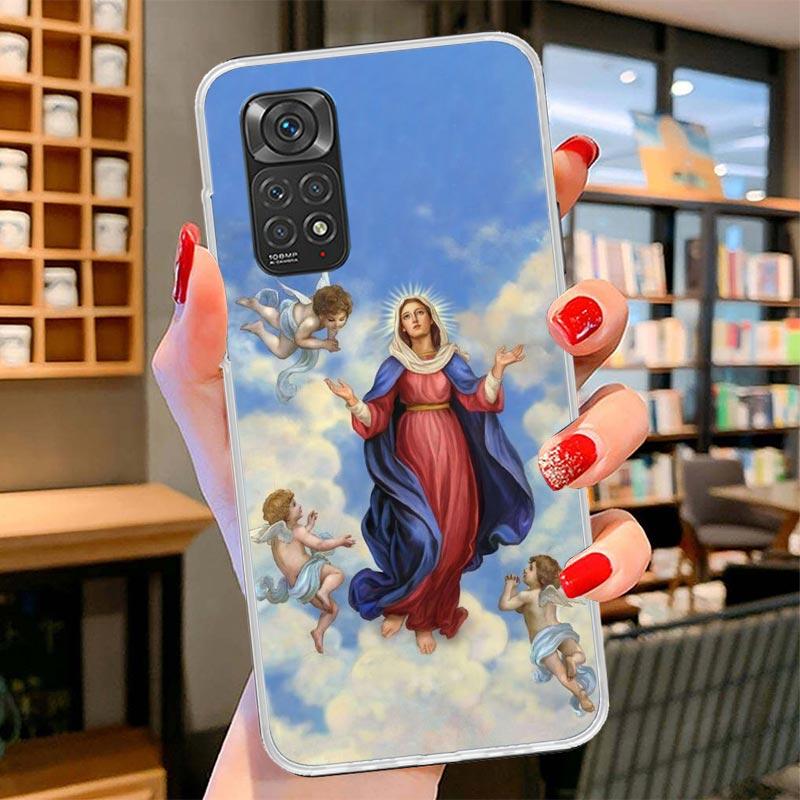 Virgin De Guadalupe Virgen Mary Cover Phone Case For Xiaomi Redmi Note 15 14 13 12 11 10 Pro Plus 14S 12S 11S 11T 11E 10S Soft F