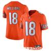 NFL Chicago Bears 18 Williams Fotbalový dres Pánský Sportovní Fanoušek Oblečení na den zápasu