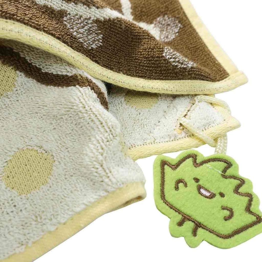 Marushin Sumikkogurashi Jacquard Handkerchief Towel Set of 3 Designs Bear and Furoshiki Cat and Zasso Penguin and Tapioca (Mini Towel) [Polar (Pink),