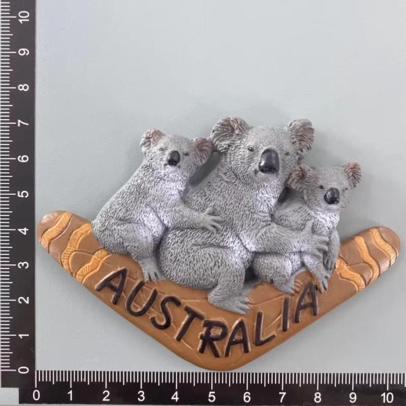 Australia Fridge Stickers Home Decor Photo Wall Mangetic Stickers Wedding Birthday Gifts Travelling Souvenirs Fridge Magnets