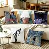 Ghost in the Shell Manga Motoko Kusanagi  Pillow Covers, Home Sofa Cushion Covers and Aecorative Custom