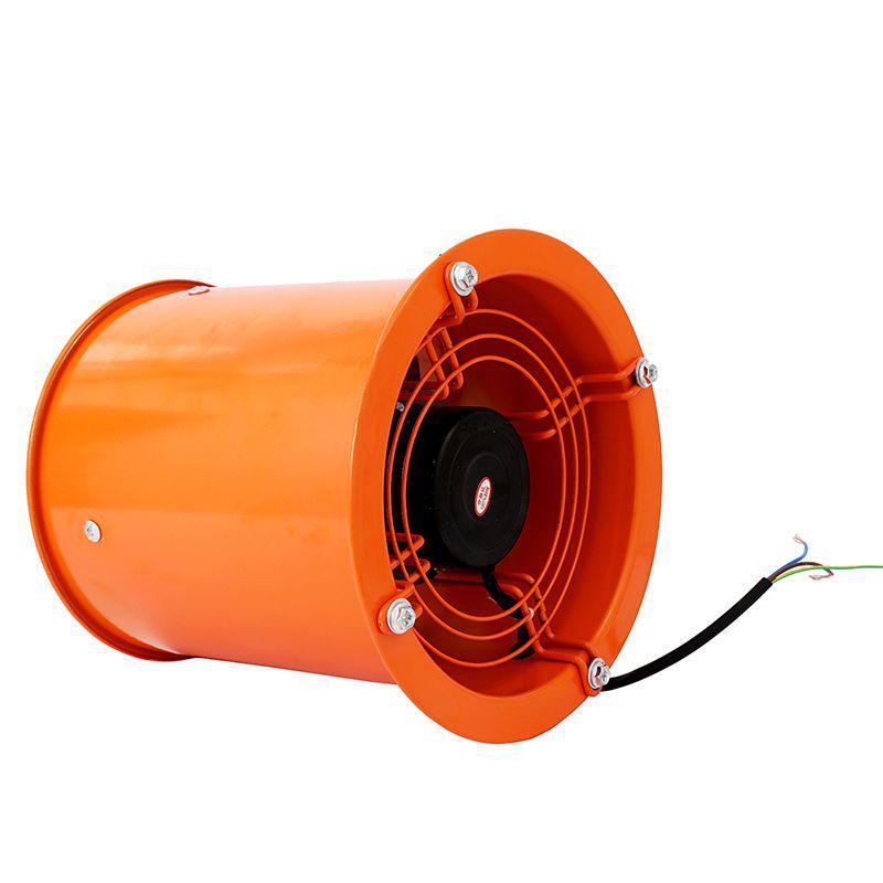 8-Inch Powerful Kitchen Exhaust Fan - High-Speed Axial Flow Industrial Ventilation
