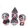 DND Metal Dice Set D&D Metal DND Dice for Dungeons and Dragons RPG Games-Vampire