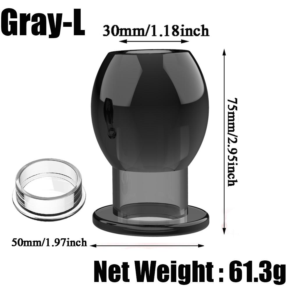 Hollow Butt Plug SM Enema Speculum Anal Trainer Anus Expander Anal Dilator Anus Cleaning  Toys Buttplug Sex Toys For Women