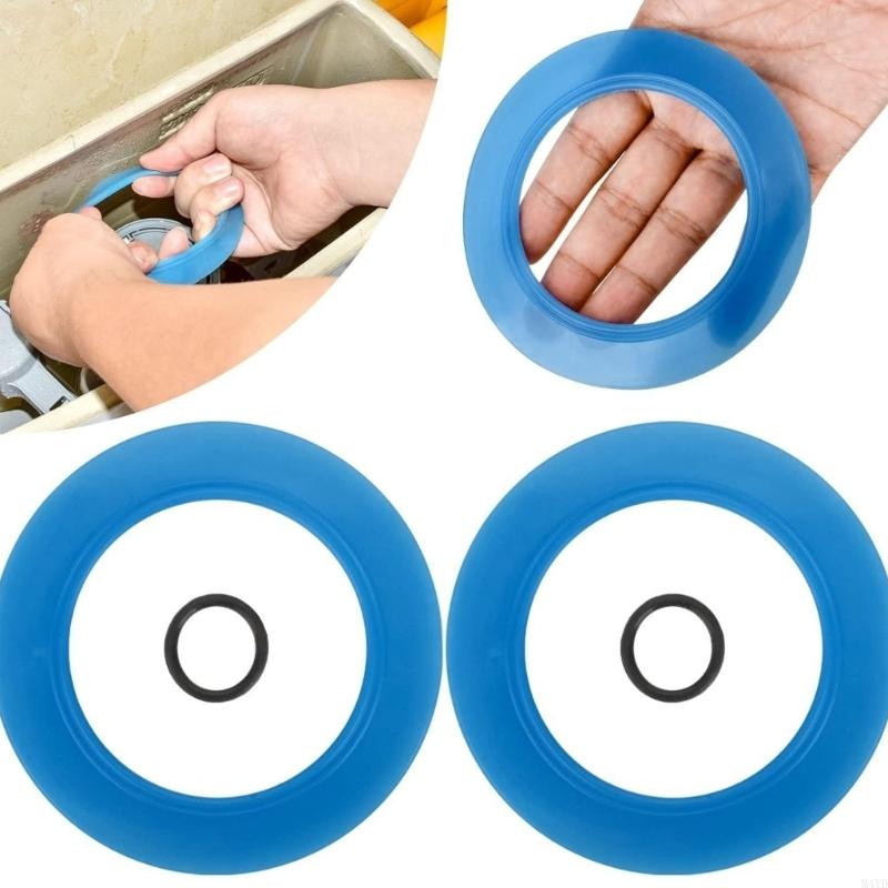 8pack Toilet Silicone Seal Gasket High Temperatures Resistant Gasket Waterproof Strong Leak Prevention Alternative M4YD CN
