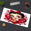 Betty Boop Print Mouse Pad, for Keyboard Pad Laptop PC Mat for Office Home Use, Desk Decor, Perfect Birthday Gift for Gamers