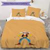 Set Copripiumino Trapuntato con Fantasia Lucky Luke Copripiumino Federa Decorazione per la Casa Regalo di Compleanno (1 * copripiumino + 2 * federe senza imbottitura)