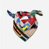 53cm Silk Square Scarf Women Satin Bandana Print Scarves Head Band Fashion Lady Hair Shawl Wrap Female Neckerchief Hijab