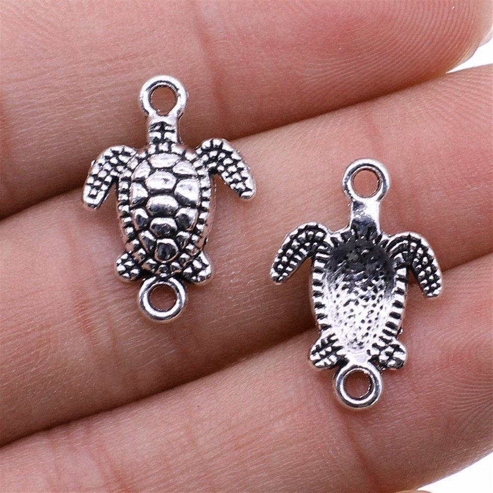 Charms Turtle Sea Turtle Pendants Minimalist Jewelry Components QC133