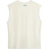 Li Ning Bad Five Letter Round Neck Comfortable Breathable Versatile Sleeveless Loose Vest Men Tops Rock-White Gray AVSU779-1