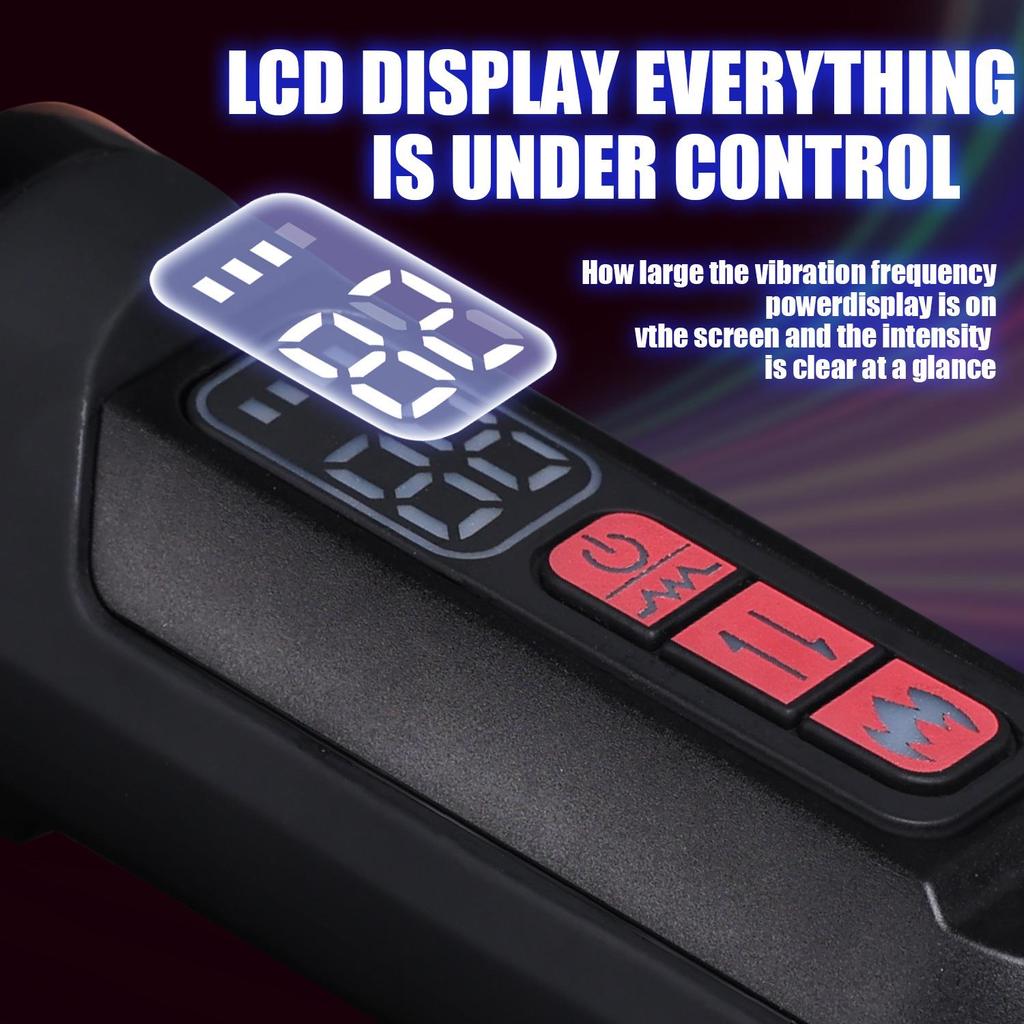 Silikon kabellos beheizt vibrierend teleskopisch realistisch Dildo für weibliche Lust