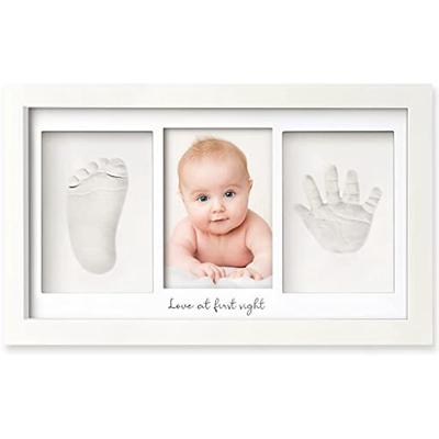 Baby Handprint and Footprint Set Plaster Cast Baby Hand and Foot for Newborns Handprint Baby Picture Frame Footprint Baby Plaster Cast Set