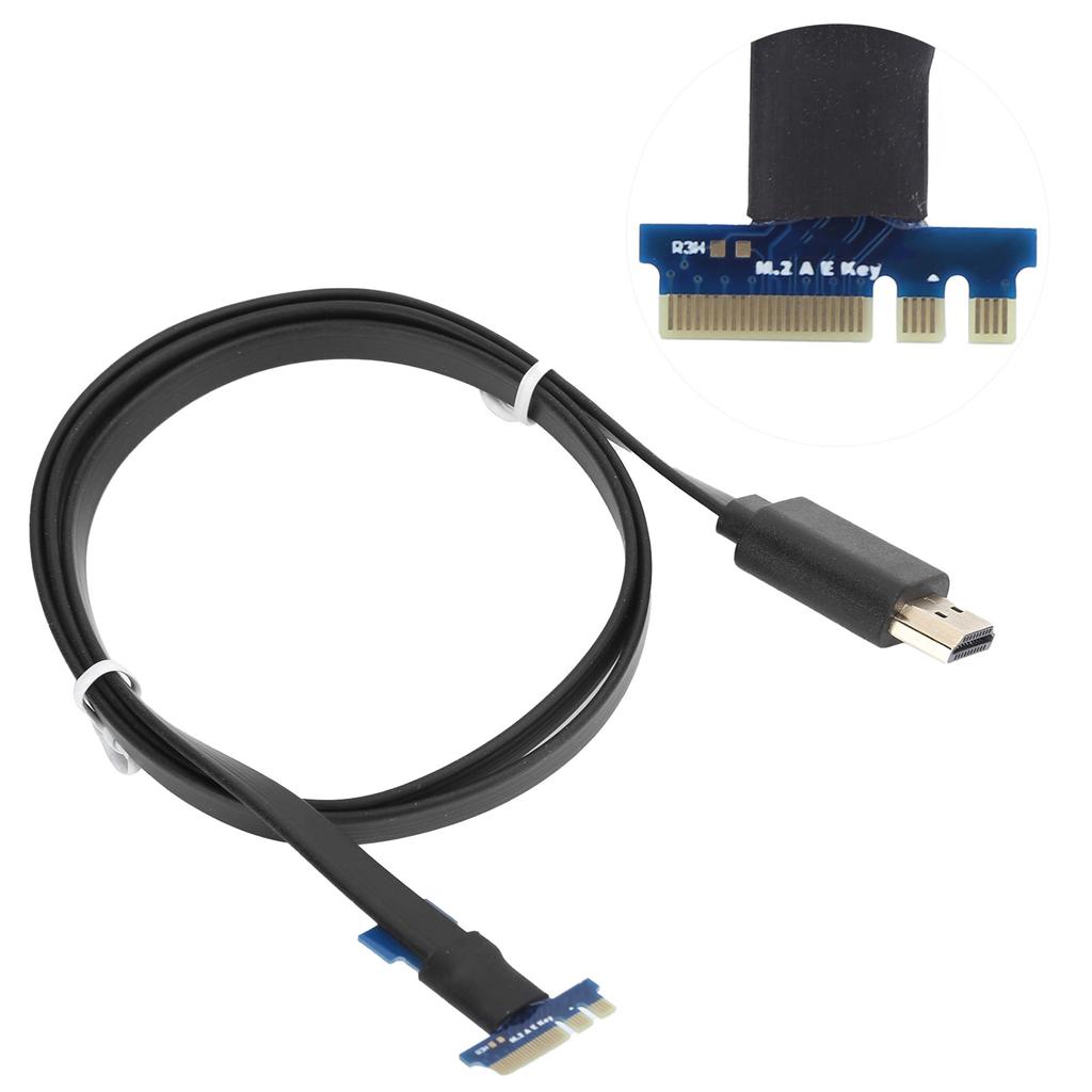 PCIE Cable Expansion Device NGFF M.2 A E Key HDMI Wire Interface Adapt Line Adapter(NGFF AKEY Interface Adapt Cable )