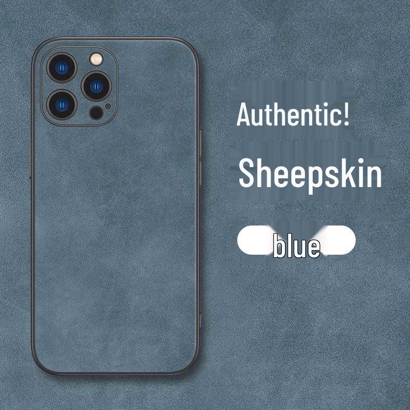 

Высококачественный защитный чехол из овчины для моделей iPhone: iPhone 11, 13, 14 Pro, XS Max, XR. iPhone 17 Air