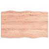 VidaXL Table Top Solid Oak Wood Treated Matching Edge 363955