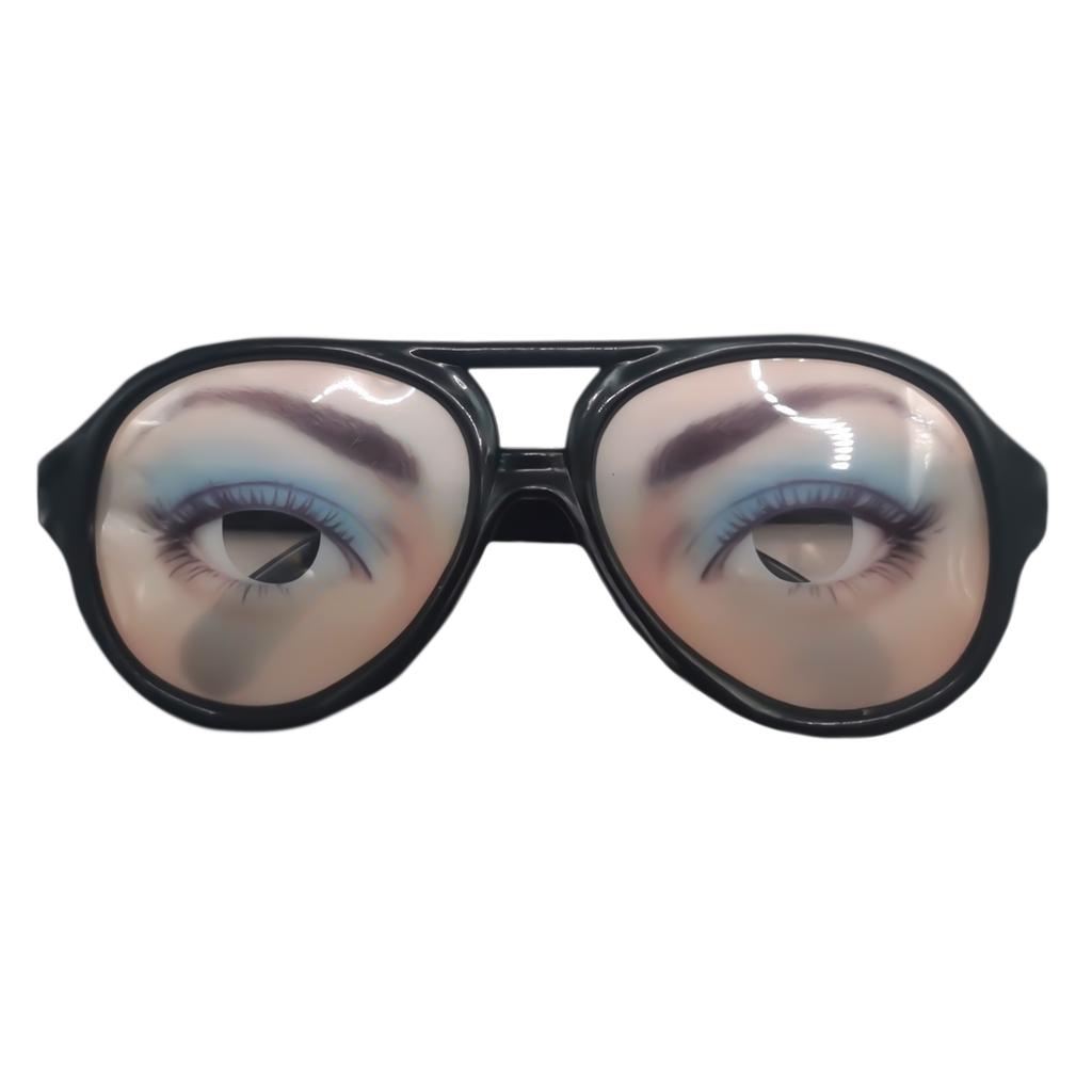 Funny Cosplay Glasses Halloween Novelty Eyeglasses Eyewear Decorative Photography Dress Up Themed Props for Party Decoration
