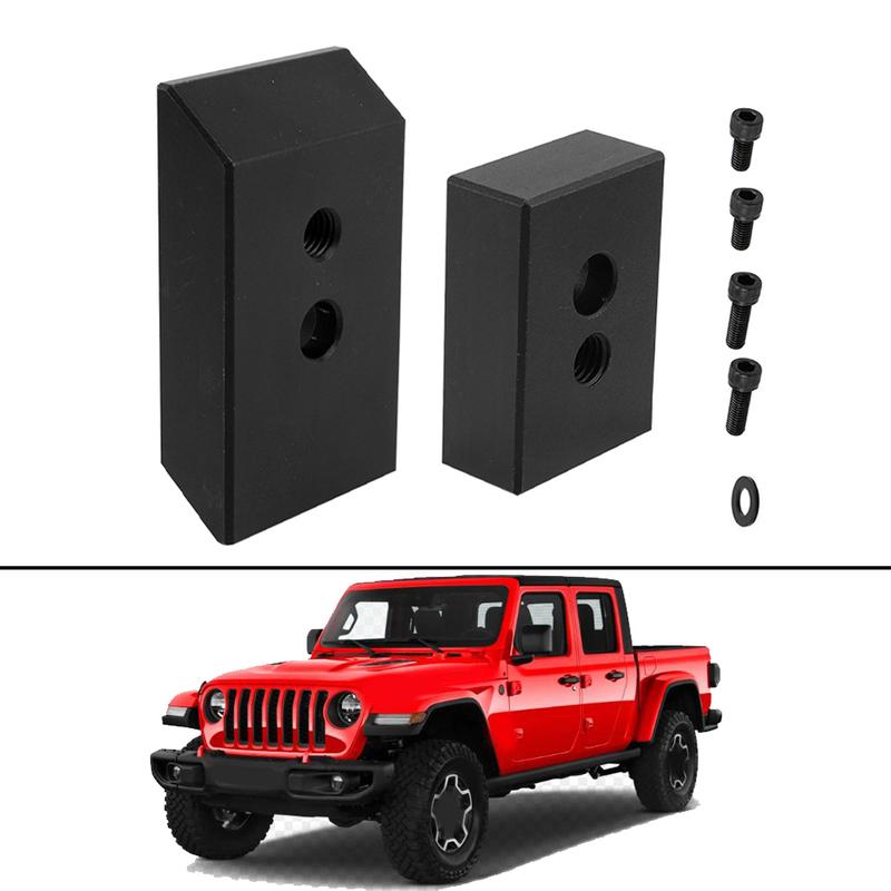 Aluminum Front Seat Riser Kit for Jeep For Wrangler For JL For JLU 2018 to 2026 and For Gladiator JT  2026 Easy tall