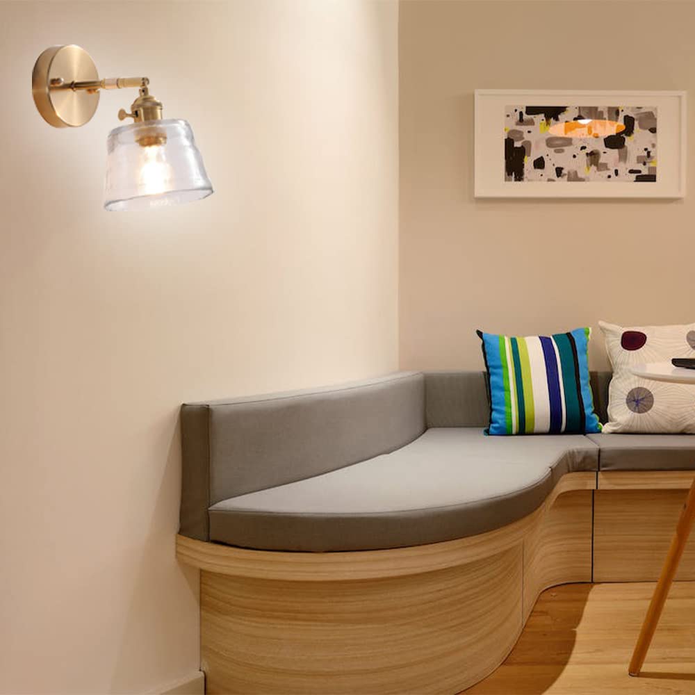 Bracket Light, Wall Light, Porch Light, Modern Wall Lamp, Glass Wall Light, LED, Bedside Light, Nordic Style Lighting Fixture, Entryway Light,