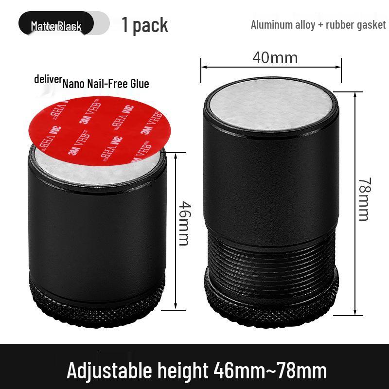 No-Drill Adjustable Bed Frame Anti-Squeak Pad & Anti-Collision Noise Eliminator