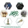595pcs Silicone O-ring Set With Box, 36 Sizes Oil Heat Resistant Car Air Conditioning System Gasket Sealing Ring Gasket Pad