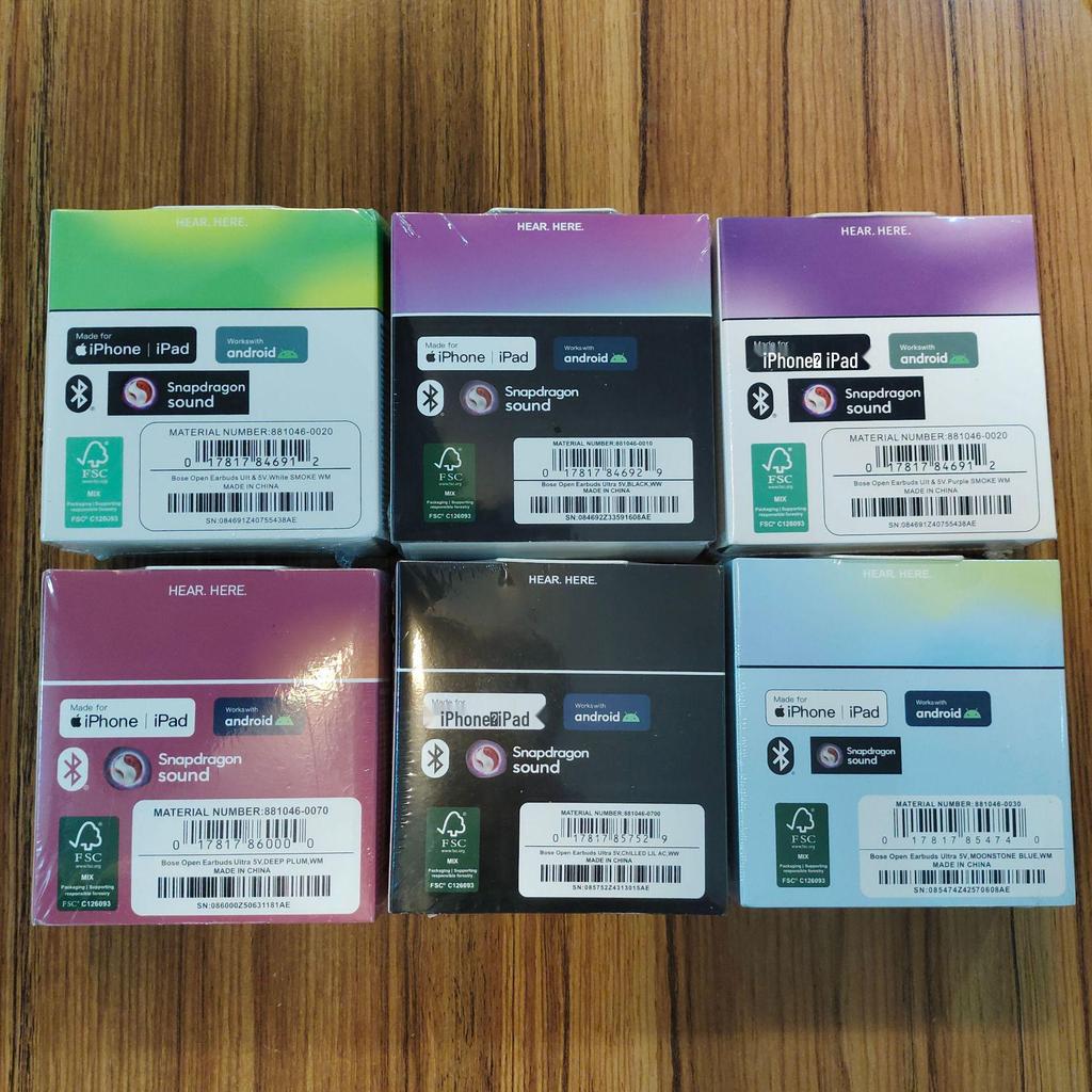 Bose Ultra V12 Knochenschall Drahtlose Open-Ear Clip-On Bluetooth-Kopfhörer