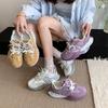 Thick-soled Dad Shoes Women's New Spring Heightening Comfortable Thin Casual Moral Training Dad Shoes Summer