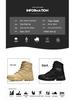 Men's Plus Size Outdoor Tactical Combat Boots - Wear-Resistant Military Hiking & Mountaineering Footwear
