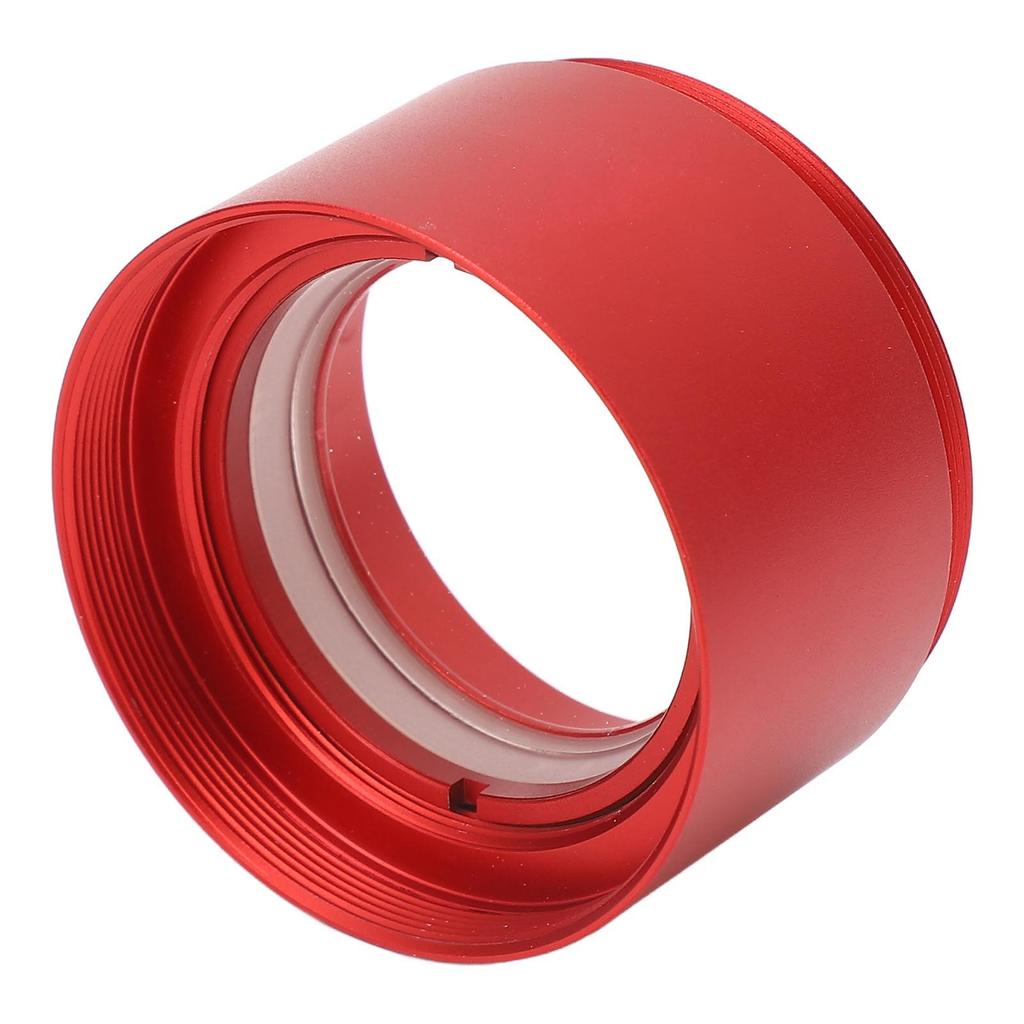 Microscope Objective Lens 0.5X 48mm Thread Blue Light Blocking Microscope Objective Lens Accessory Red