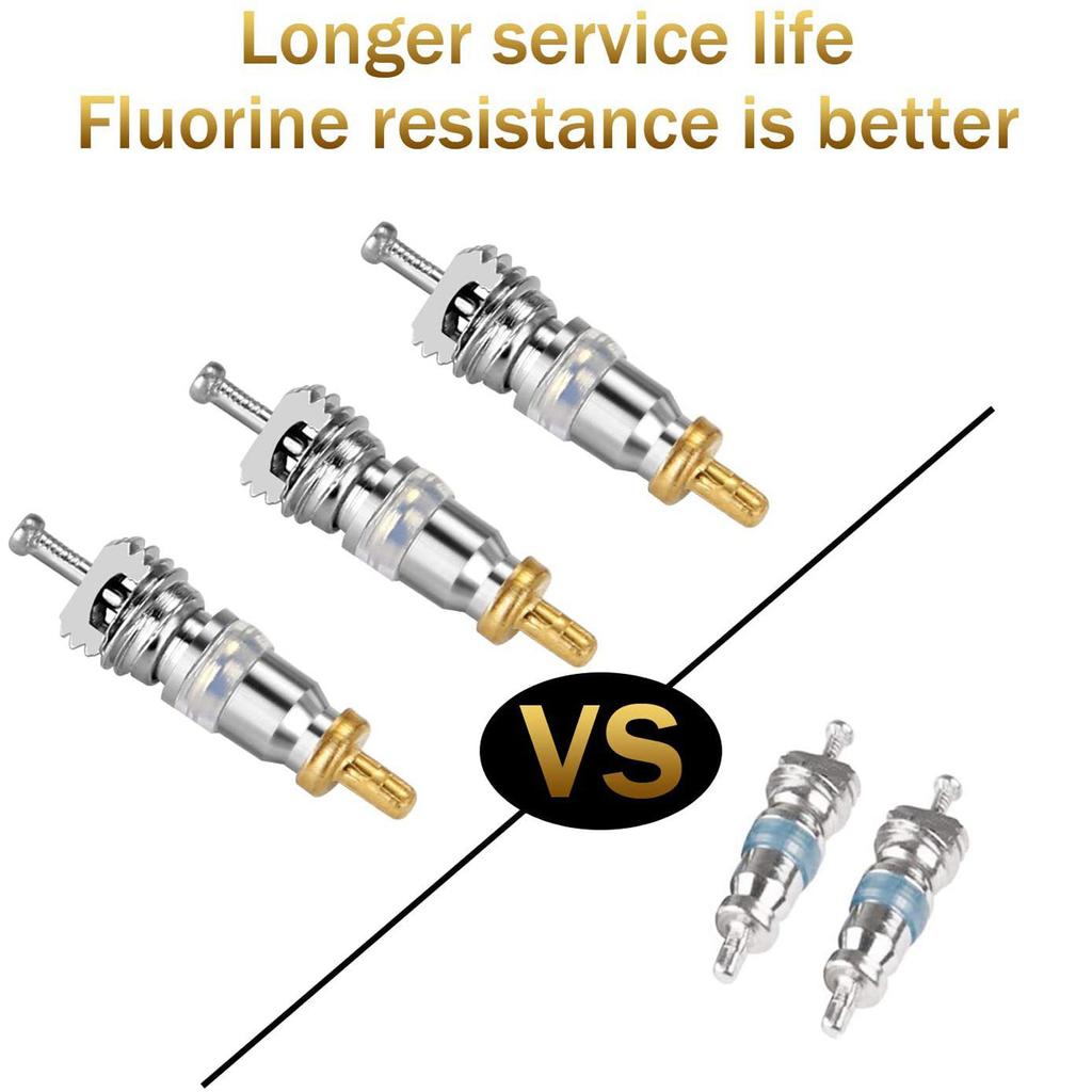Nástroj na demontáž jádra automatických ventilů SAE 1/4palcový 5/16palcový Opravy klimatizace auta dvou velikostí