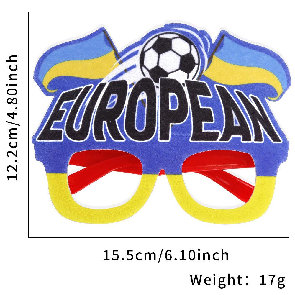 Football glasses, football league, bar clubs, party decorations, props, World Cup fan supplies