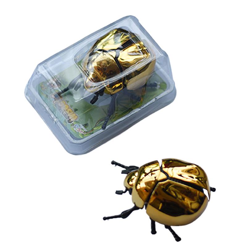1 Piece Scarab Beetle Children'S Plastic Animals Toy Wind Up Beetle Bionic Toys Creative Prankster Animated Insect Model