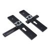 Quiet Door Lock Silent Bearing Lock Set Home Aesthetic Versatile Compatibility Easy Installation Large Knob Design