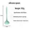 Chang Baosen Green Silicone Long Handle Ladle Set