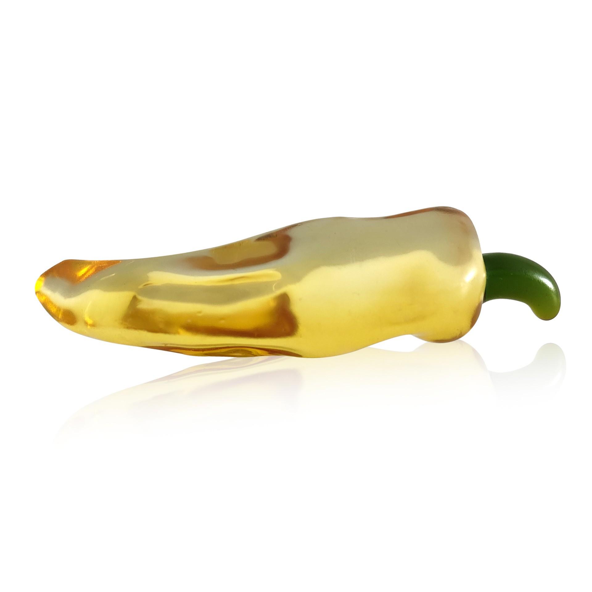 

Crystal Simulation Ornaments: Small Green Pepper, Rose & Lily Flowers, Cherry & Sweet Pepper for Home Decor