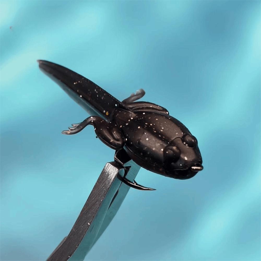 With Hooks Artificial Soft Bait Box Packaging TPE Floating Bait Bass Fishing