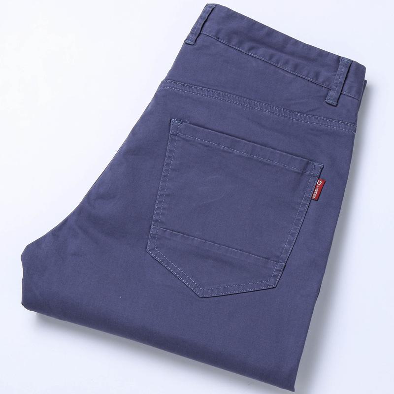 Spring And Summer Men'S Casual Shorts With Micro Elasticity And Versatile Men'S Five Quarter Pants