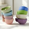 Integrated Drain Strainer Bowl Ceramic Berry Swirl Fruit Washing Colander Kitchen Vegetable Rinsing