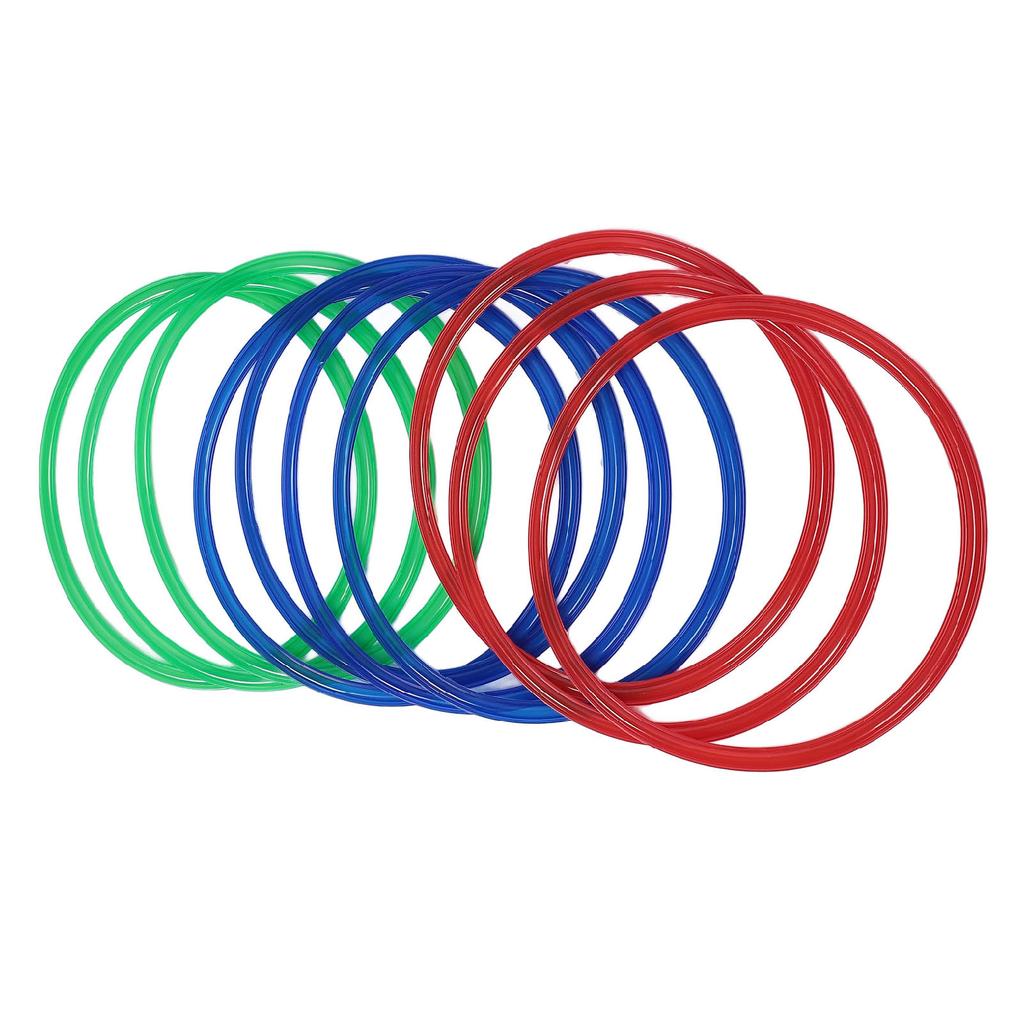 10pcs Hoop Rings 10pcs Connectors 11in Sensory Training Hoop Ring Connector Game Kids Exercise Hoop
