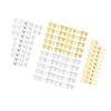 40 Pieces Dreadlock Beads Hair Accessories Braids Clips Metal Cuffs Charms for Women with