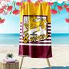 Broncos Soul Print Beach Towel, Large Soft Quick Dry Towel for Beach Camping Swimming