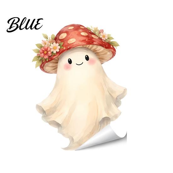 Removable Vinyl Outlet Stickers Cute Ghost Halloween Switch Plate Stickers Self-Adhesive Cover Decorative Covers for Home Decals Pumpkin Bat Floral