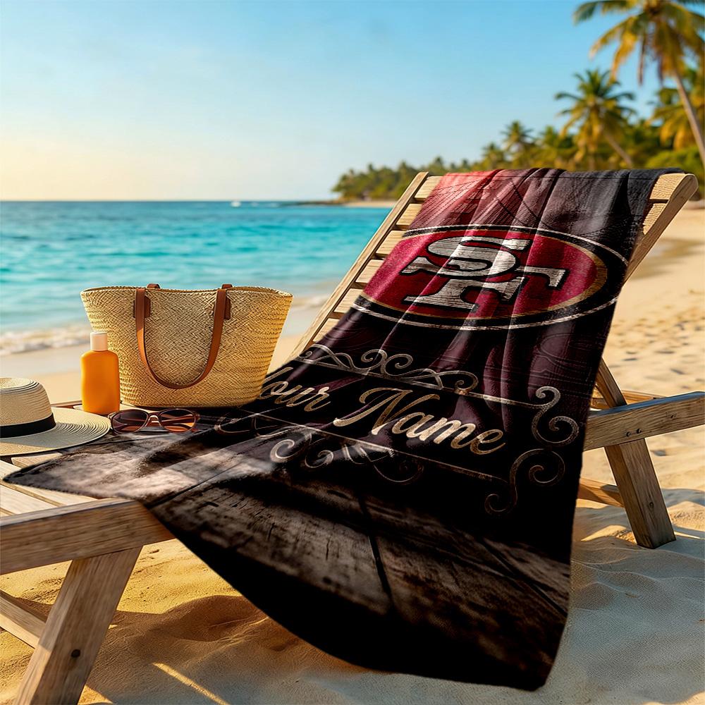Liverpool FC Personalisierbares Name Strandtuch Super Weich Saugfähig Ideal Für Reisen Outdoor Schwimmbad Yoga Surfen Camping Wandern Fitnessstudio Geschenk Urlaub