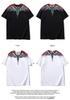 Marcelo Classic Phantom Wings Short Sleeve T-Shirt with Colorful Feathers and Lightning Design