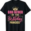 Camiseta para Festa de Meninas - Padrinho da Princesa Aniversariante