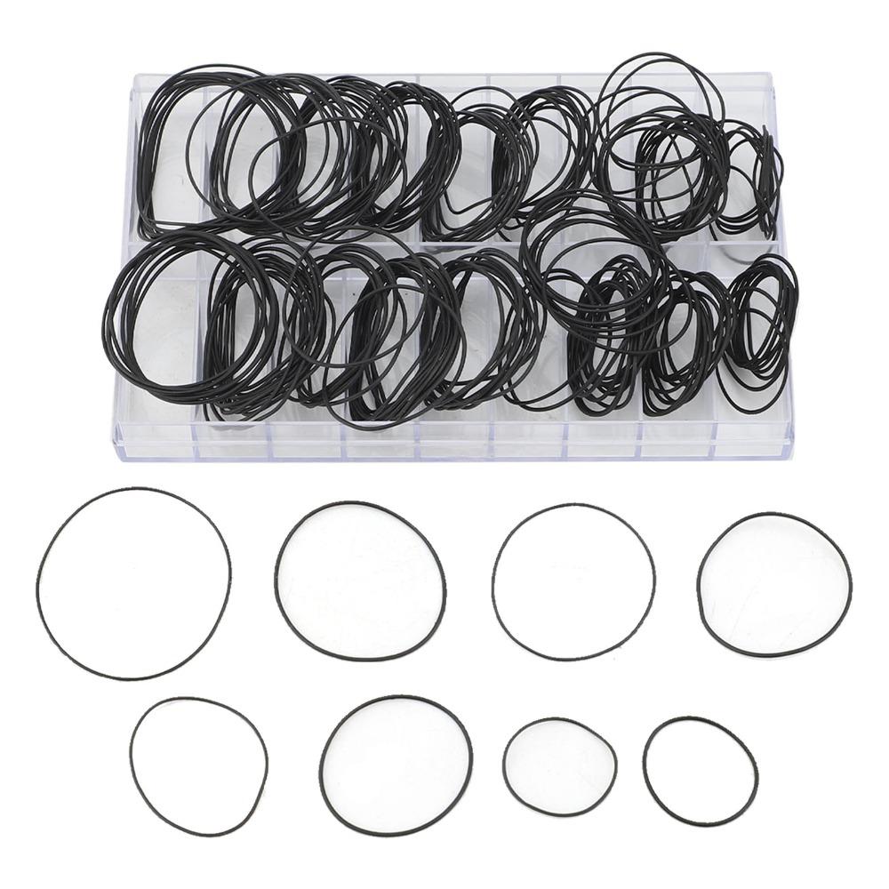200Pcs 16 To 30mm Sizes Watch Back Gasket Sealing Watch Gasket Kit Watch Repair