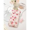 New Pink Heart Small Glasses Bag Flower Bear and Strawberry Pencil Pouch Cute Sweet Women Makeup Bag Gifts