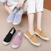 Summer new women's shoes fashionable versatile mother shoes casual sports lightweight single shoes wear-resistant breathable lazy shoes