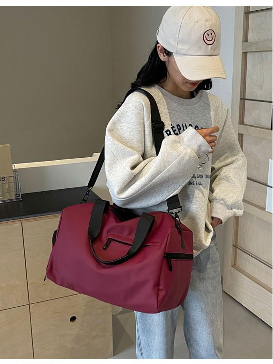 Waterproof Yoga Sports Bag with Shoe Compartment - Large Capacity for Travel
