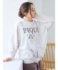 Gelato Pique CAT JQD Pullover PWNT244065 BEG Free Size Women's